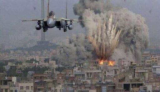 bombes sur Gaza