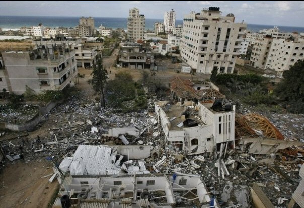 bombes sur Gaza